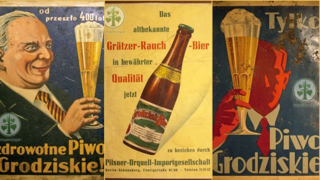 Пару постеров старой рекламы алкоголя. Польское  пиво Алкоголь,Пиво,Реклама